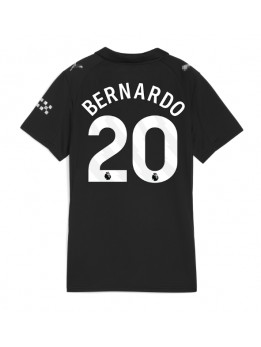 Manchester City Bernardo Silva #20 Replika Borta Kläder Dam 2025-26 Kortärmad